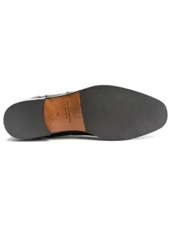 Leren chelseaboots zwart