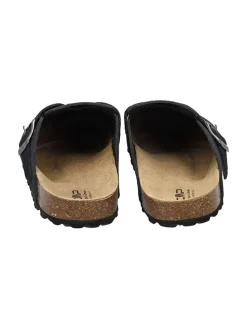 Leren clogs 