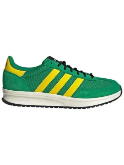 Leren hardloopschoenen "RUN 70s" groen/geel
