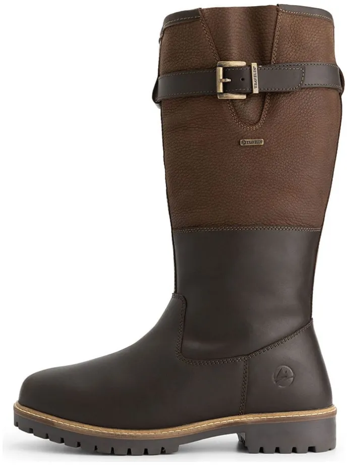 Leren laarzen "Hyllestad" bruin