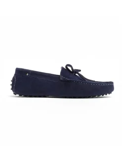 Leren mocassins 