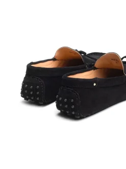 Leren mocassins 