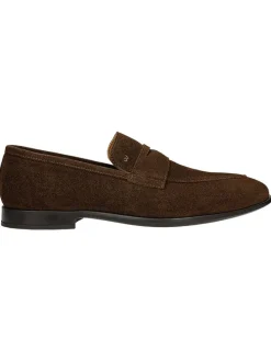 Leren mocassins bruin