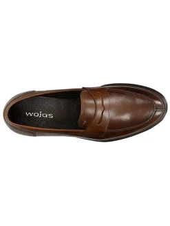 Leren mocassins bruin