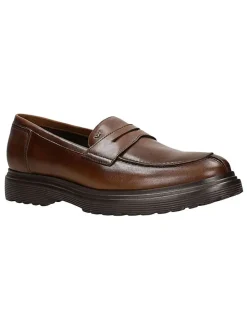 Leren mocassins bruin