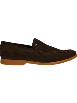 Leren mocassins bruin