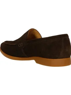 Leren mocassins bruin