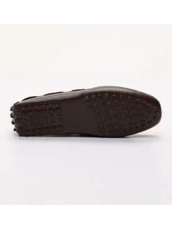 Leren mocassins "Butler" bruin