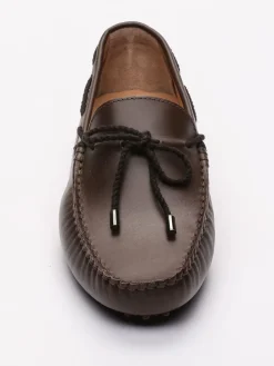 Leren mocassins "Butler" bruin