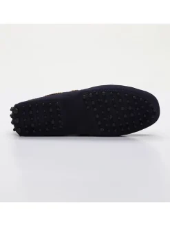 Leren mocassins 
