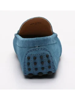 Leren mocassins 
