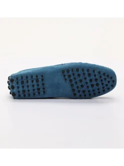 Leren mocassins 