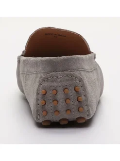 Leren mocassins 