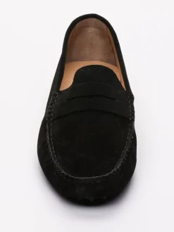 Leren mocassins "Cole" zwart
