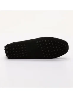 Leren mocassins 
