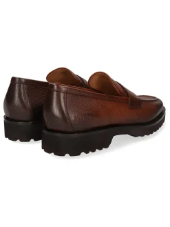 Leren mocassins "Corentin 3" lichtbruin