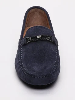 Leren mocassins 