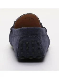 Leren mocassins 