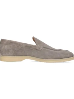 Leren mocassins "Jace 1" grijs