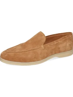 Leren mocassins "Jace 1" lichtbruin