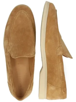 Leren mocassins 