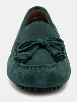 Leren mocassins 