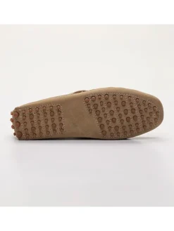 Leren mocassins "Johnny" beige