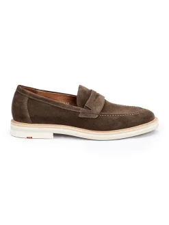 Leren mocassins "Justin" taupe