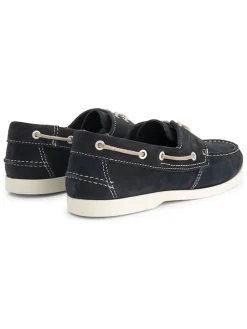 Leren mocassins 