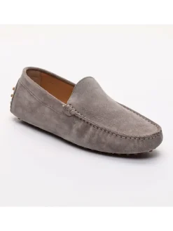 Leren mocassins "Lenny" beige
