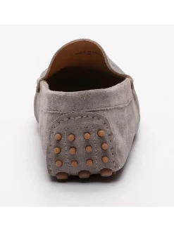 Leren mocassins 