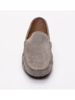 Leren mocassins 