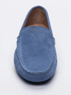 Leren mocassins 