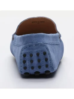 Leren mocassins 