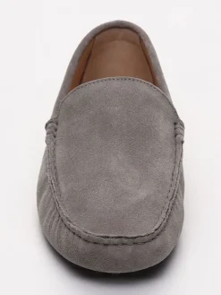 Leren mocassins 