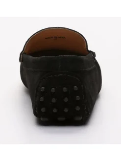 Leren mocassins "Lenny" zwart