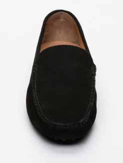 Leren mocassins 