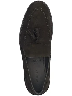 Leren mocassins 