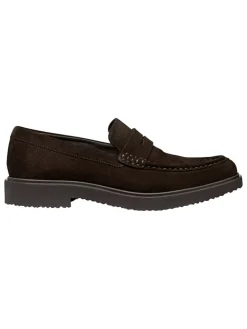 Leren mocassins "Massimiano" bruin