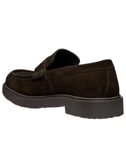 Leren mocassins 