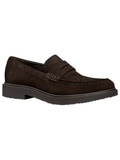 Leren mocassins 