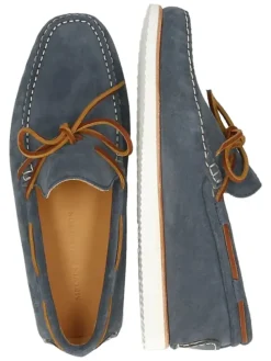 Leren mocassins "Nelson 21" blauw