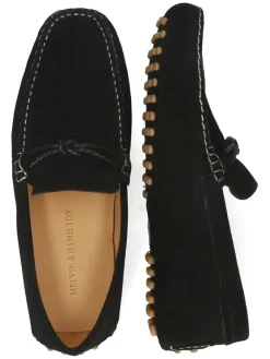 Leren mocassins "Nelson 20" zwart