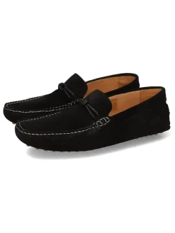 Leren mocassins "Nelson 20" zwart