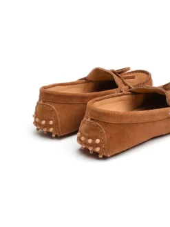 Leren mocassins "Newton" lichtbruin