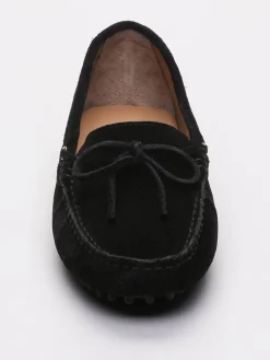 Leren mocassins "Newton" zwart