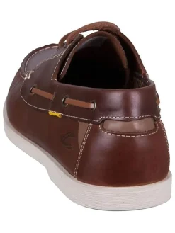 Leren mocassins 