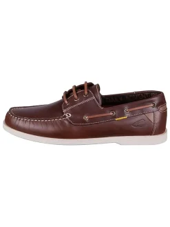 Leren mocassins 
