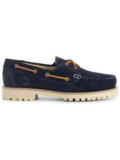 Leren mocassins 