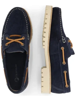 Leren mocassins 